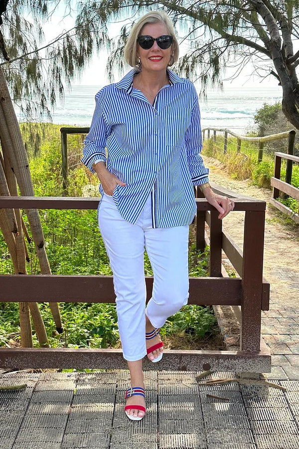 Ayva | Striped Shirt