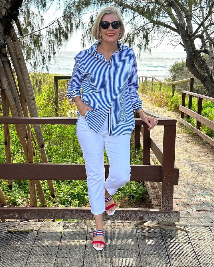 Ayva | Camicia a righe