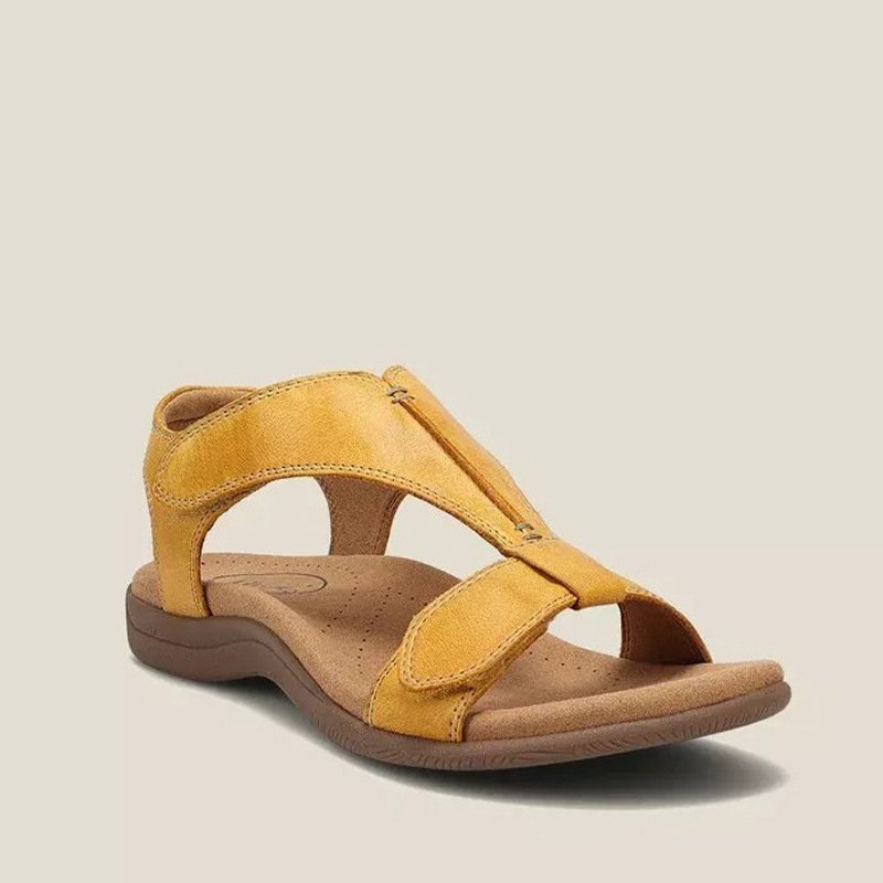 Alina - Sandali ortopedici casual in pelle