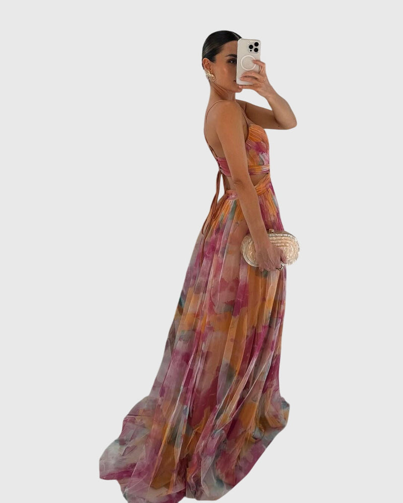 Giselle™ | Abito lungo floreale