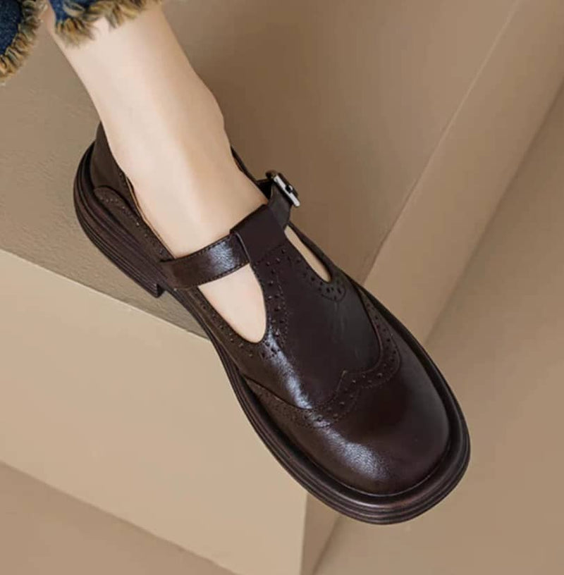 Scarpe comode in pelle