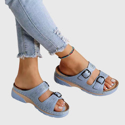 Diora™ | Sandalias ortopédicas de cuero