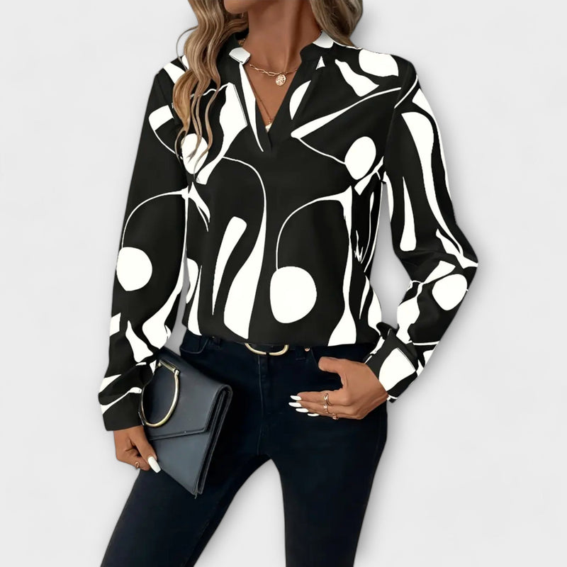 Blusa elegante con diseño Lara™