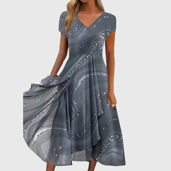 Aubrielle™ | Abito midi fluido