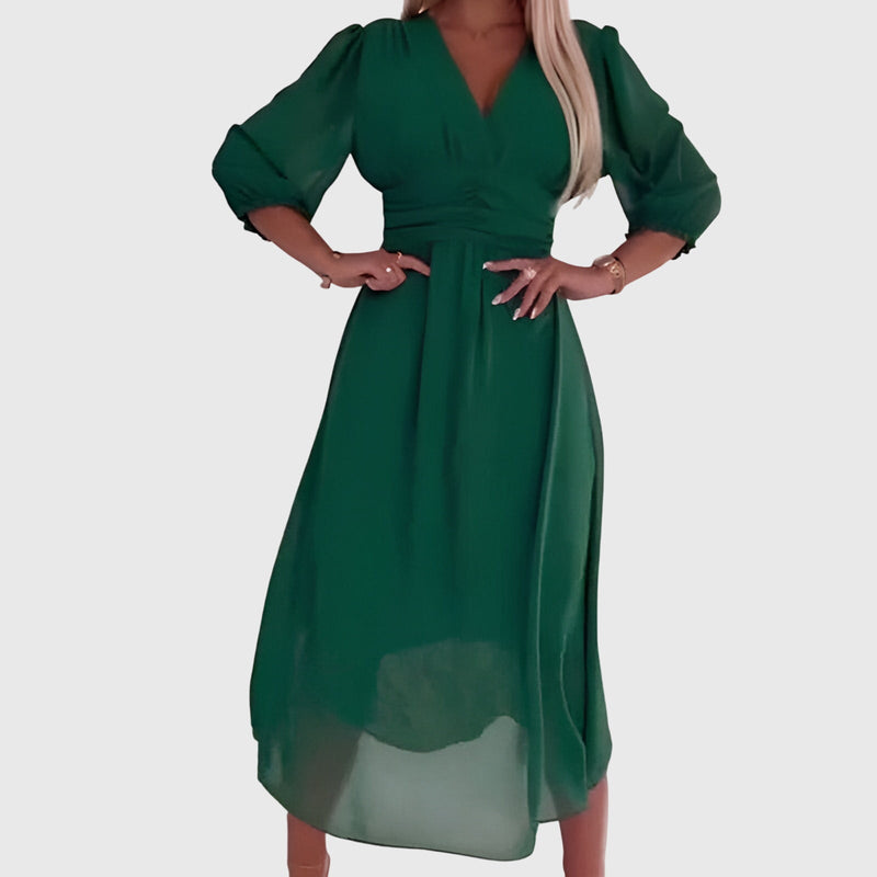 Chloe™ | Abito leggero in chiffon di seta