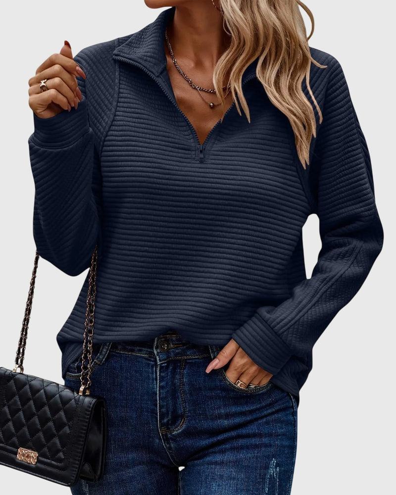 Abigail™ | Elegante maglione con cerniera