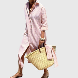 Ellen™ | Abito classico a righe