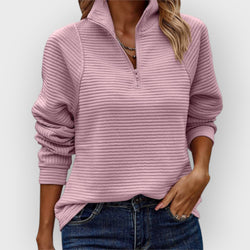 Vida | Maglione con mezza zip