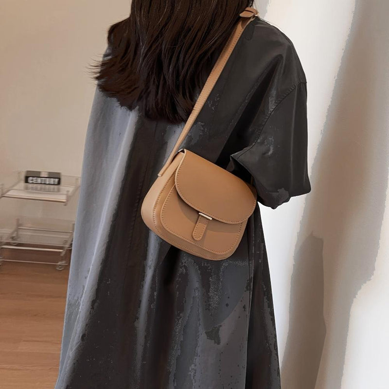 Aria™ Retro Grace | Elegante borsa a tracolla Saddle