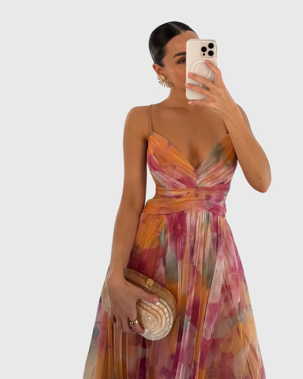Giselle™ | Abito lungo floreale