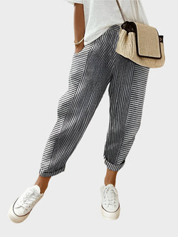 Pantaloni a righe
