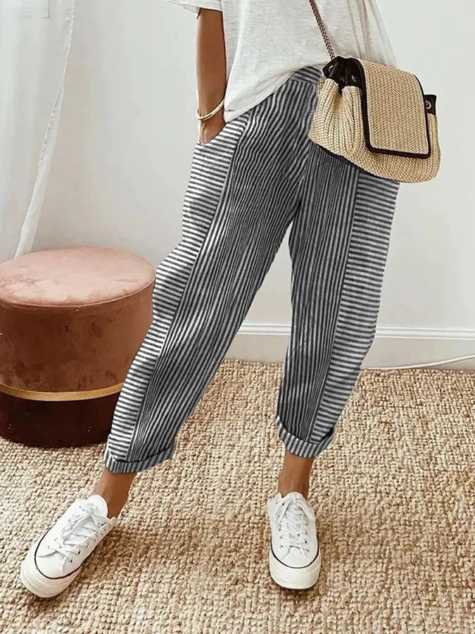 Donna™ - Pantaloni a righe