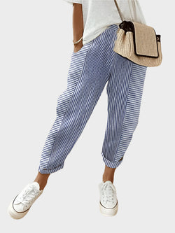 Pantaloni a righe