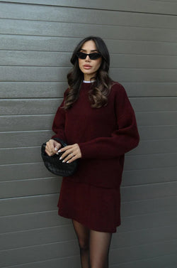 NEVA™ - Set 2 pezzi (maglione + gonna)