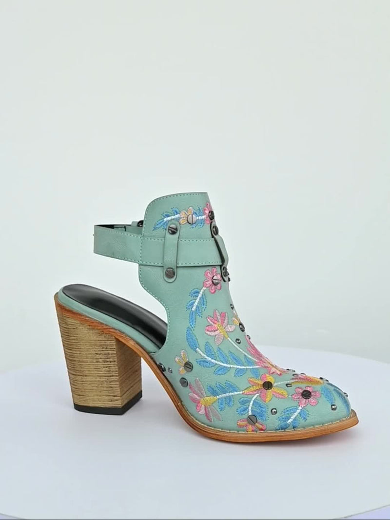 Rosine | Stivaletti vintage floreali