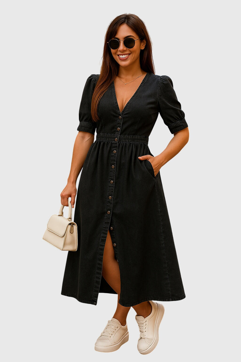 Jacqueline™ | Elegante abito in denim