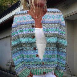 Cathrin | Cardigan stampato