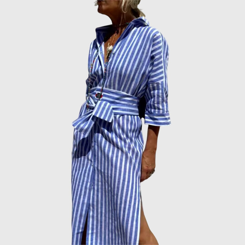 Ellen™ | Abito classico a righe