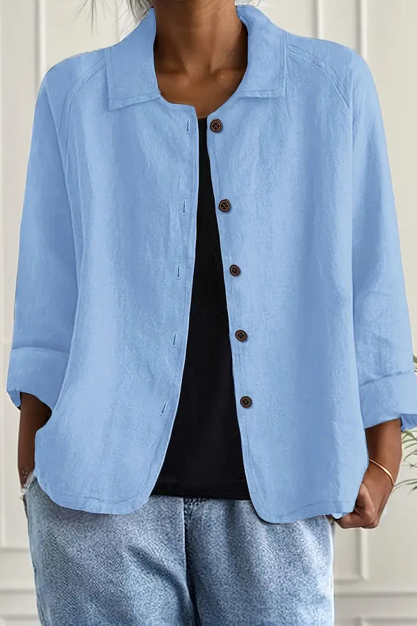 CHARLIE – RELAXED BUTTON-UP JACKET