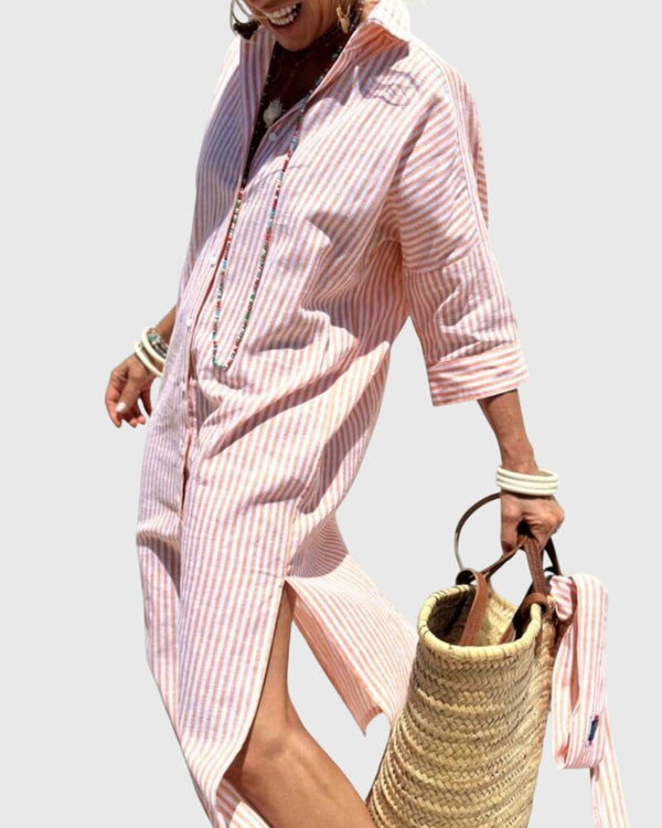 Ellen™ | Abito classico a righe