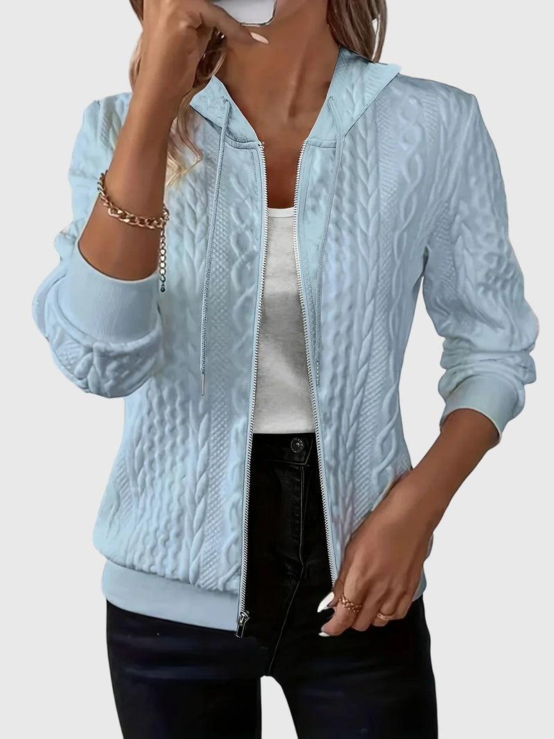 Lena™ - Sudadera con capucha y cremallera