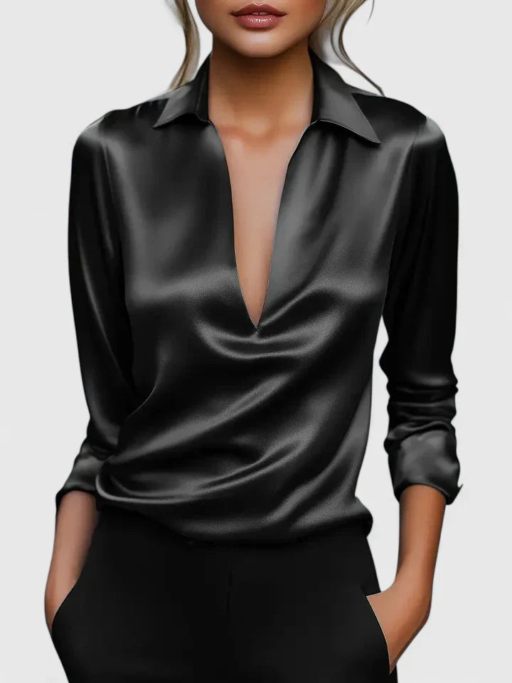 Calvina | Blusa sofisticata