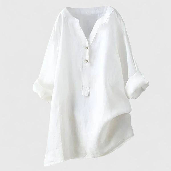 Larienne | Elegante camicia con bottoni sul davanti