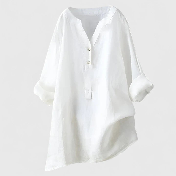 Larienne | Elegante camicia con bottoni sul davanti