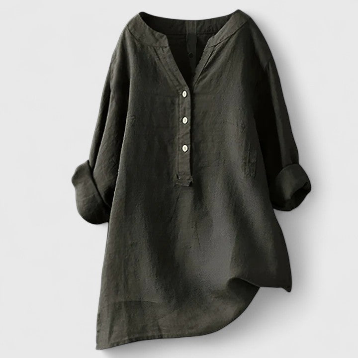 Larienne | Elegante camicia con bottoni sul davanti