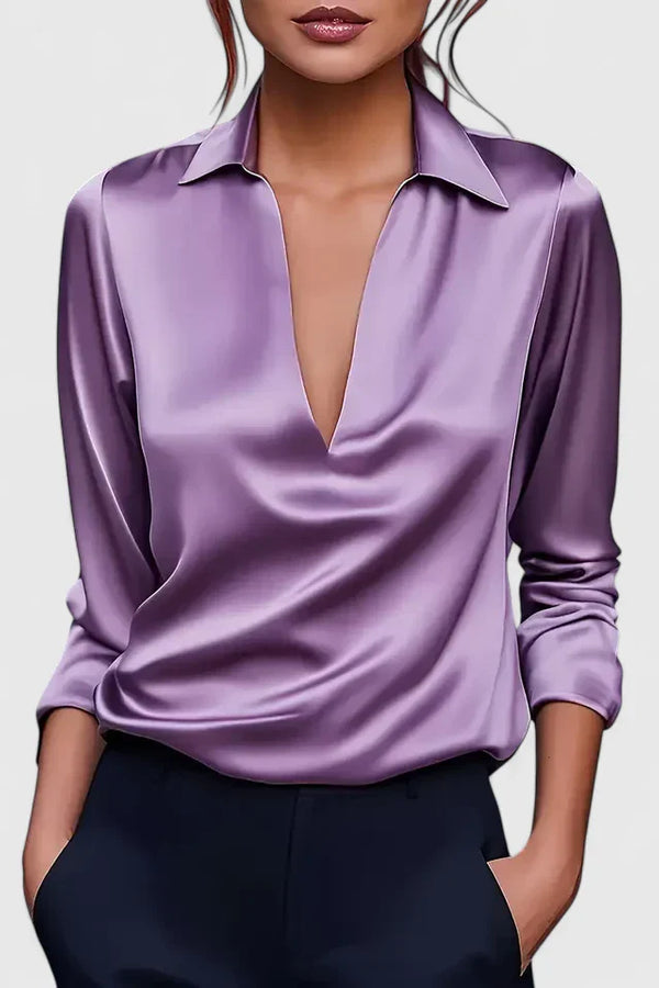 Calvina | Blusa sofisticata
