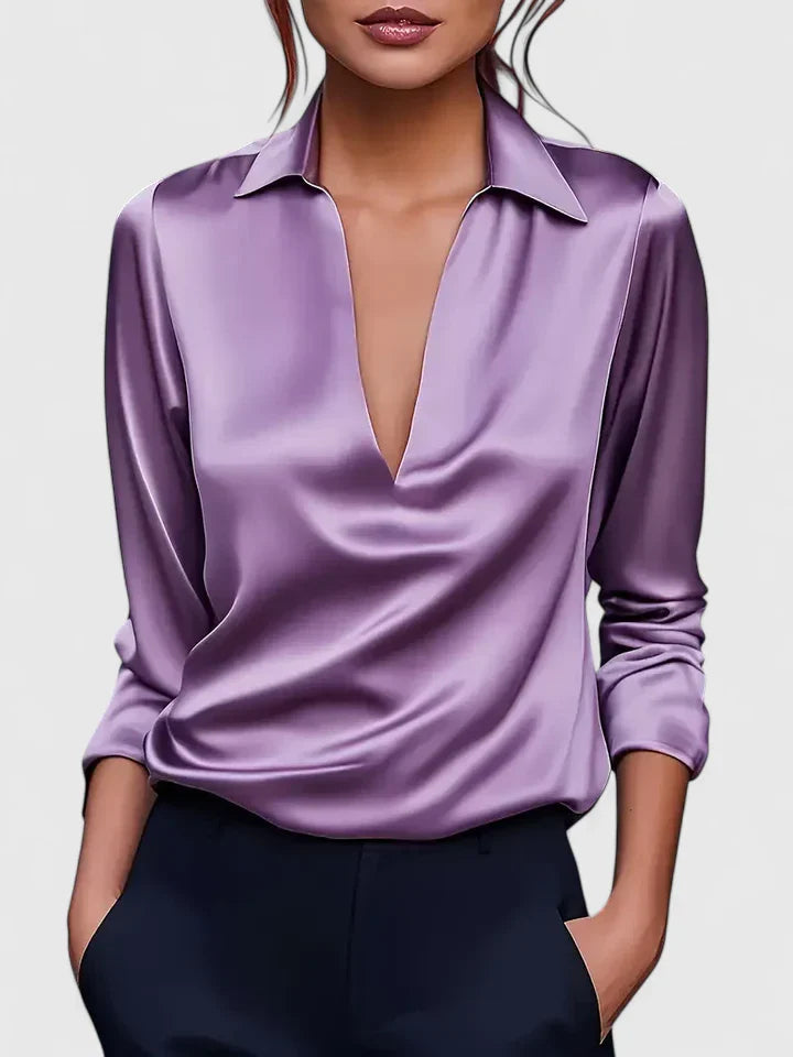 Calvina | Blusa sofisticata