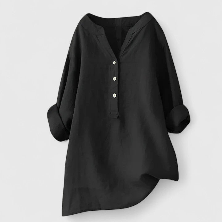 Larienne | Elegante camicia con bottoni sul davanti