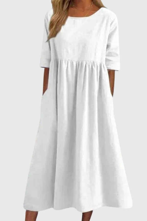 Haisley™ | Elegante abito a maniche corte