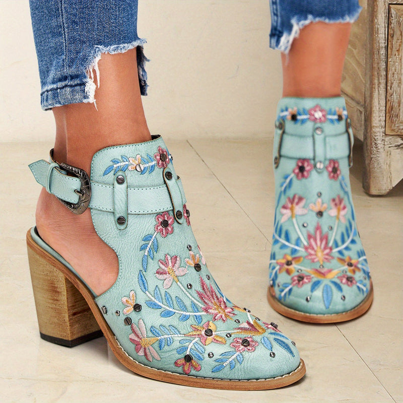 Rosine | Stivaletti vintage floreali