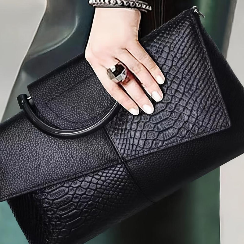 Grace™ Classic | Borsa di lusso con stampa coccodrillo