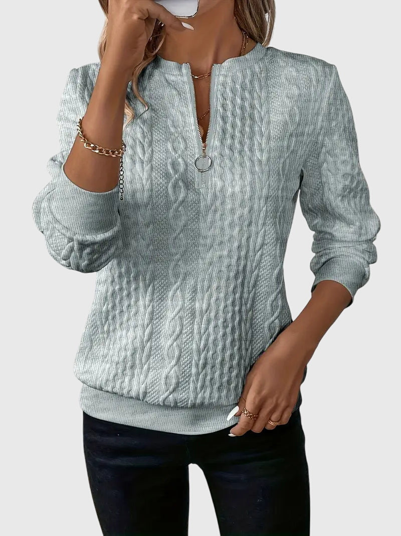 Nora™ | Maglione con cerniera