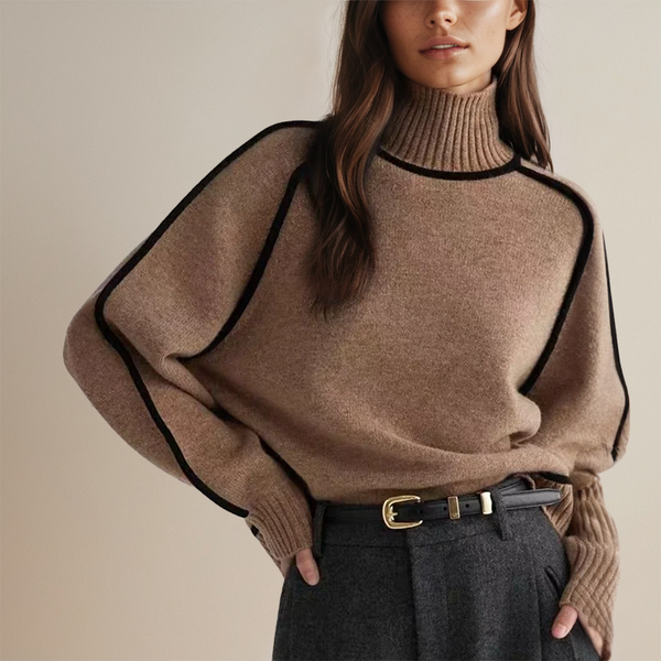 Malia | Maglione a collo alto Couture