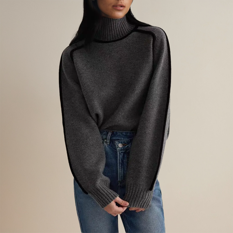 Malia | Maglione a collo alto Couture