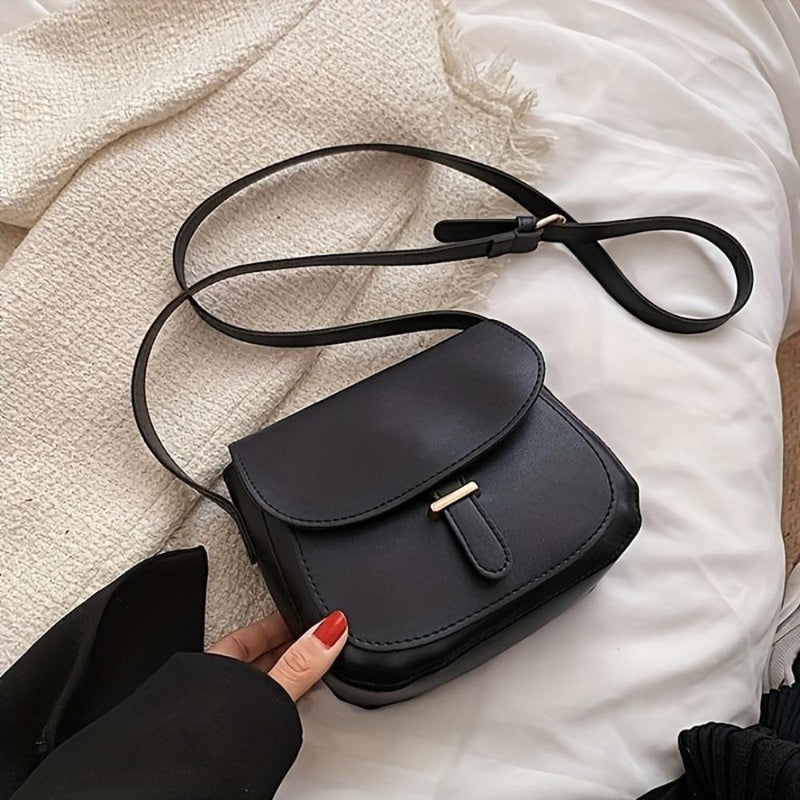 Aria™ Retro Grace | Elegante borsa a tracolla Saddle