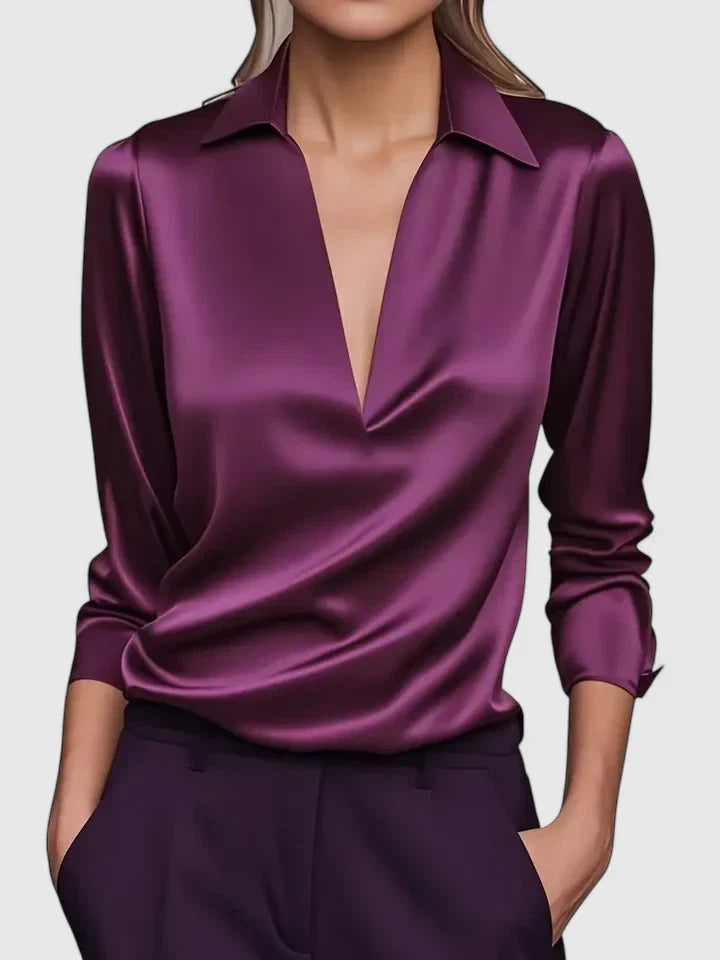Calvina | Blusa sofisticata