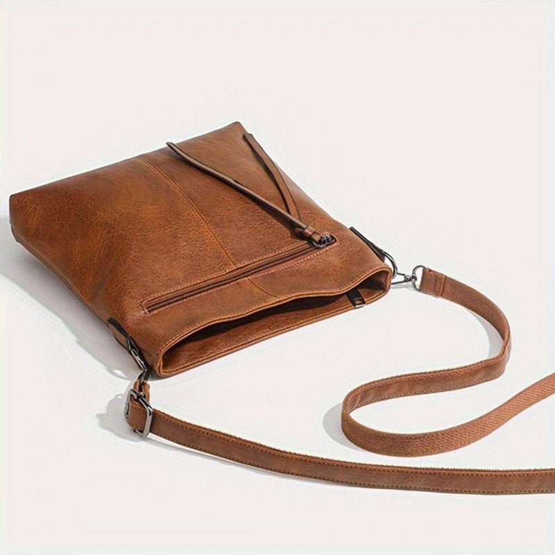 Addison™ Simple Elegance | Borsa a tracolla quadrata retrò