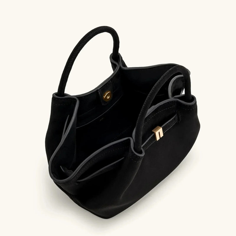 Riley™ - Borsa ascellare in micropelle scamosciata
