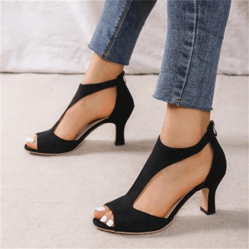 Alisha | Sandalias ortopédicas de tacón