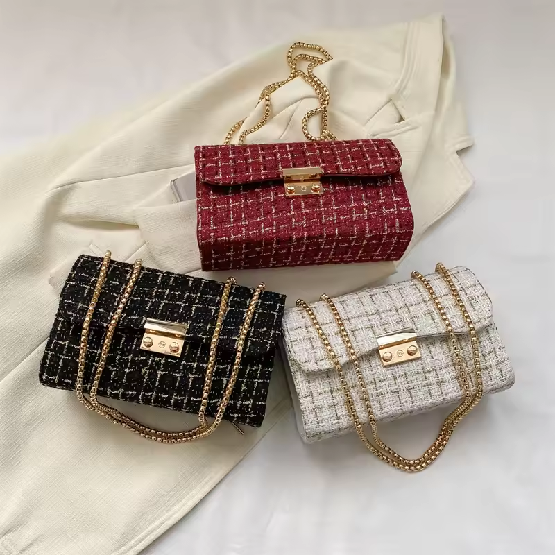 Addison™ - Borsa a quadri di lusso