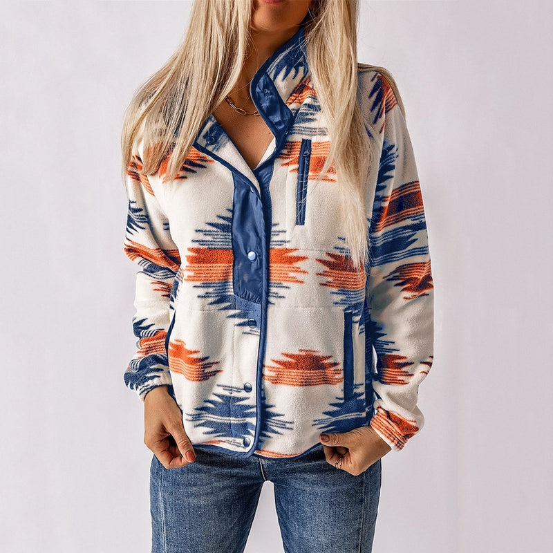 Vera | Chaqueta relajada con botones 