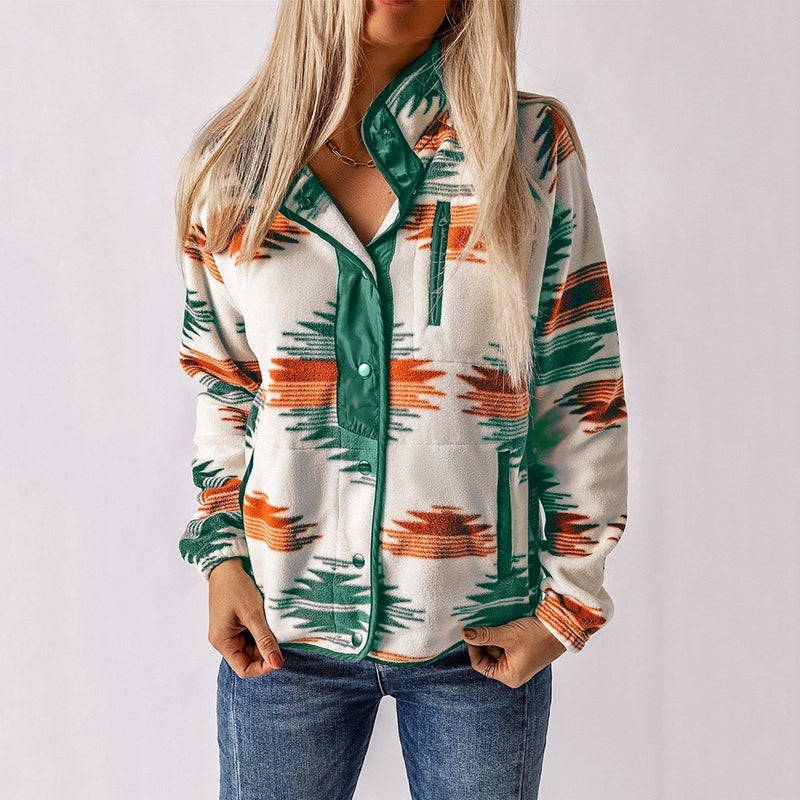 Vera | Chaqueta relajada con botones 