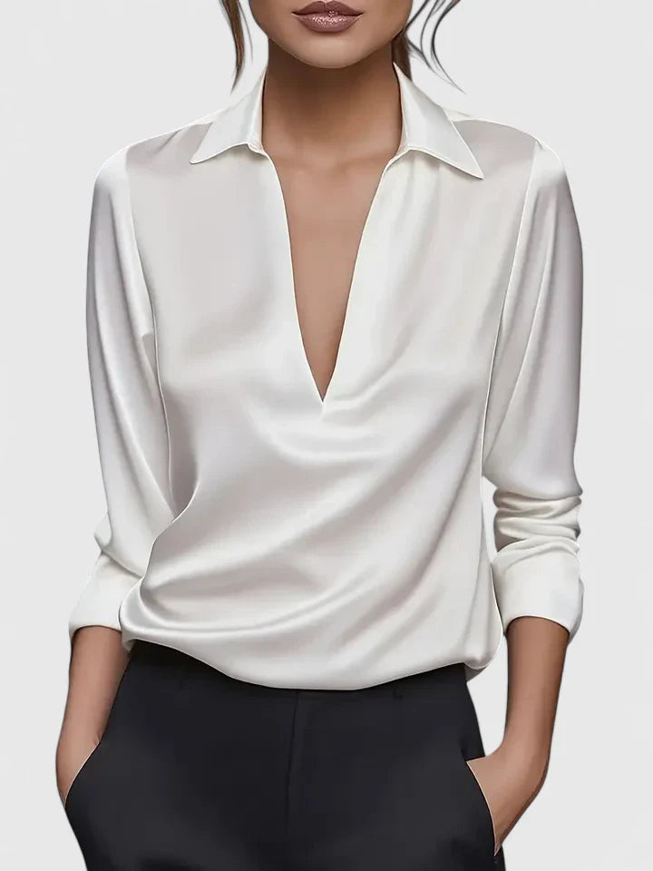 Calvina | Blusa sofisticata