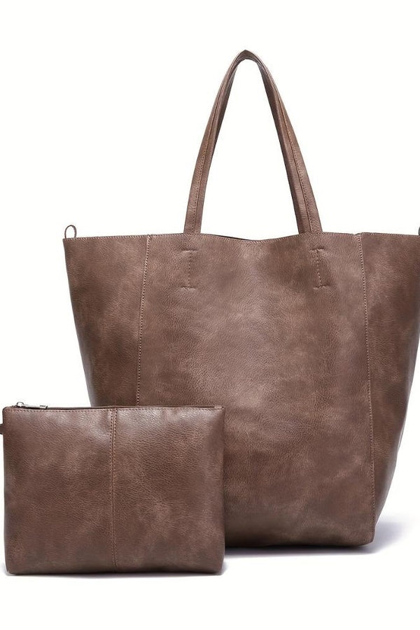 Olivia™ Retro Softness | Large Capacity Tote Bag