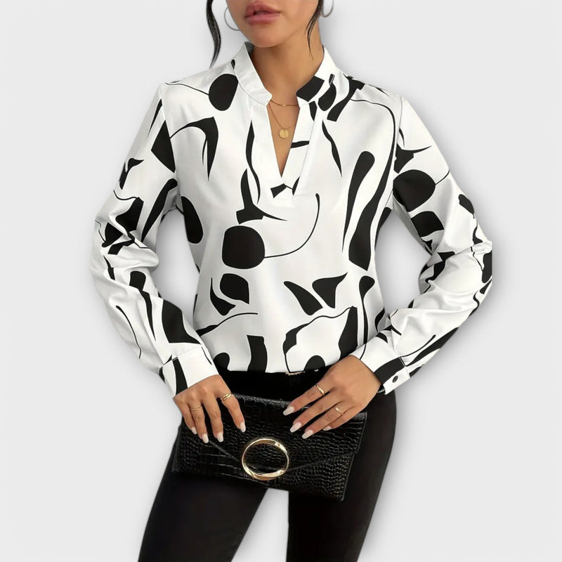 Blusa elegante con diseño Lara™