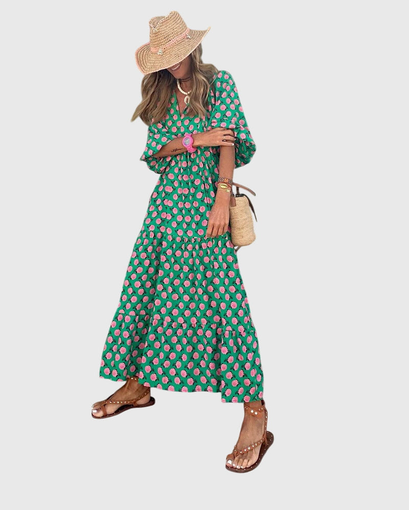 Sarah™ - Abito lungo boho